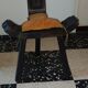 Tripod stool with backrest