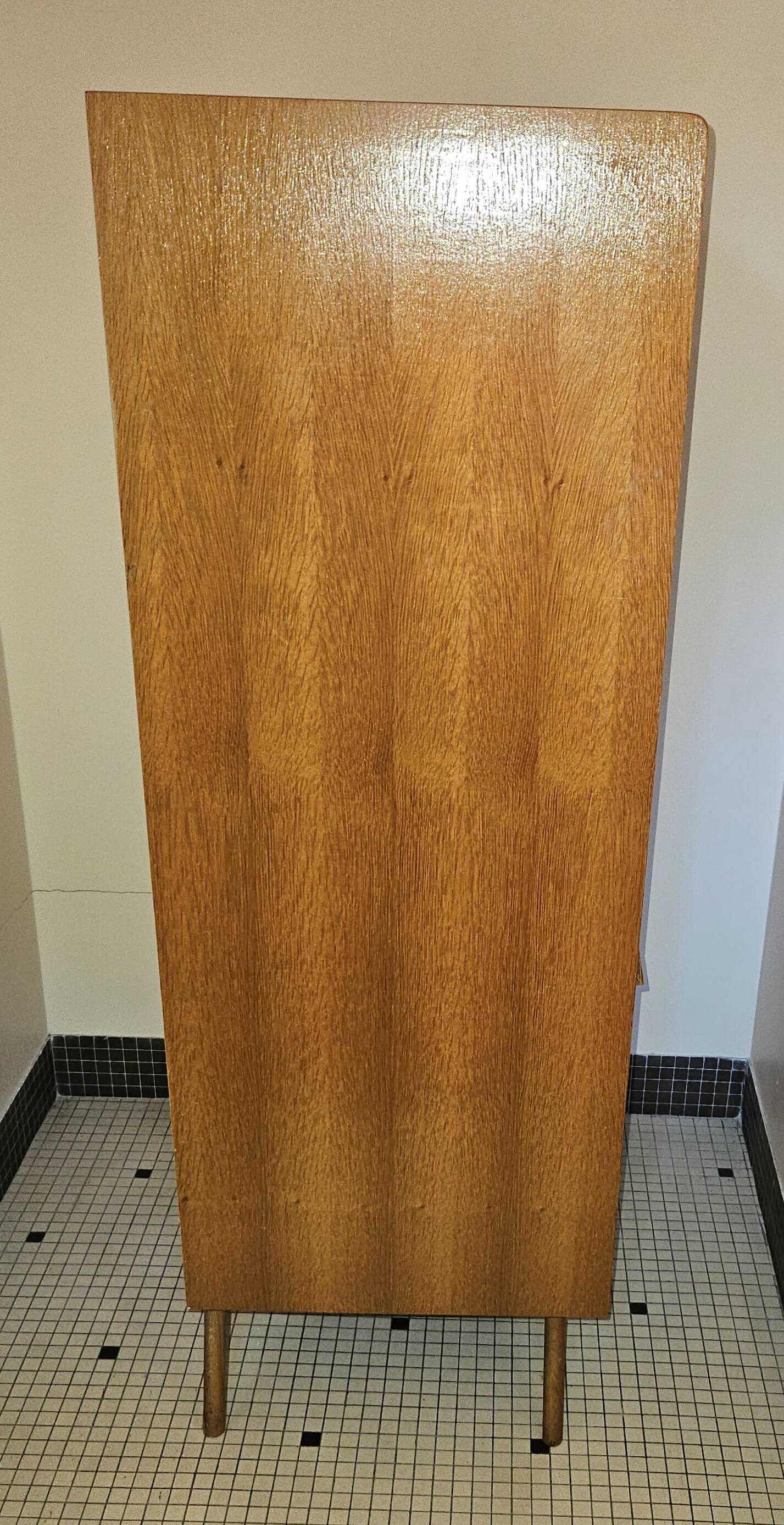 Vintage rattan weekly organizer