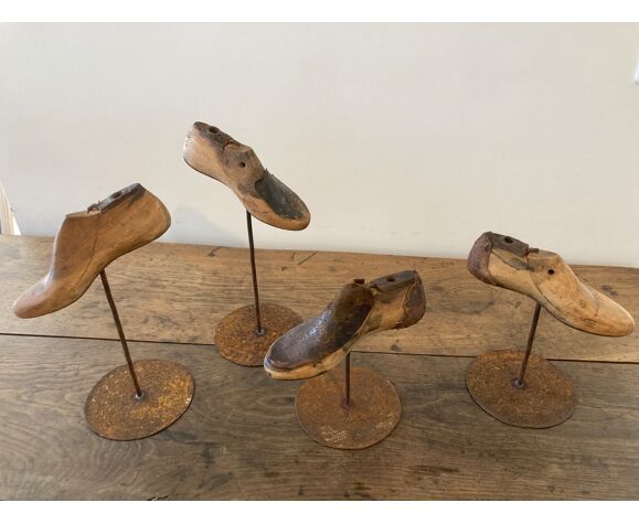 Embauchoirs, moules en bois pour fabrication chaussures | Selency