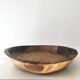 Brutalist solid wood dish 57cm