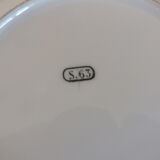 Pair of cups in porcelain de Sèvres XIXth