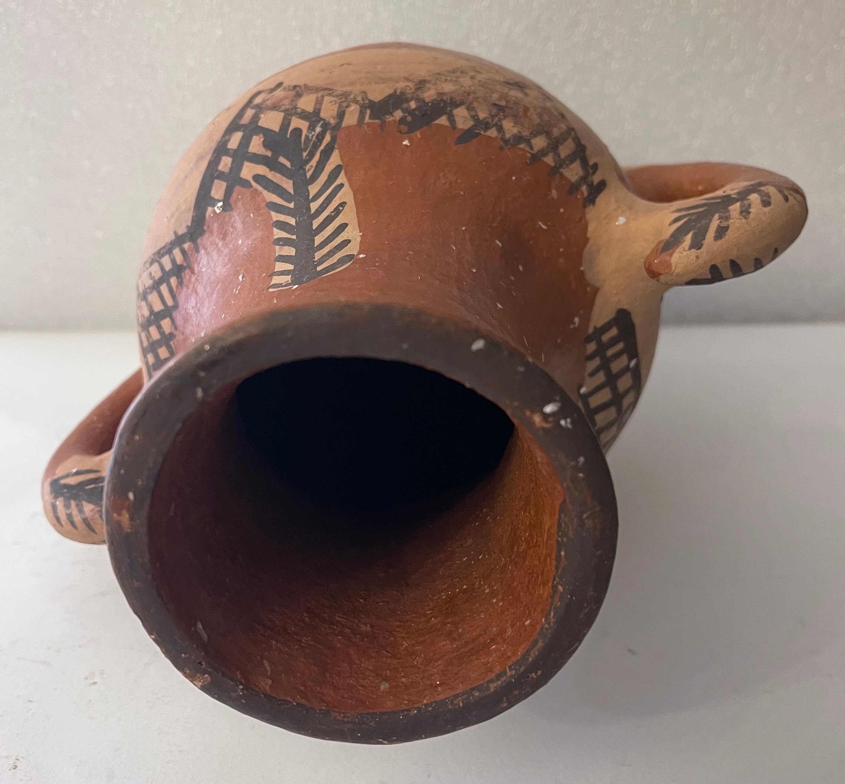 Jar Algeria, limestone and aluminum twentieth century