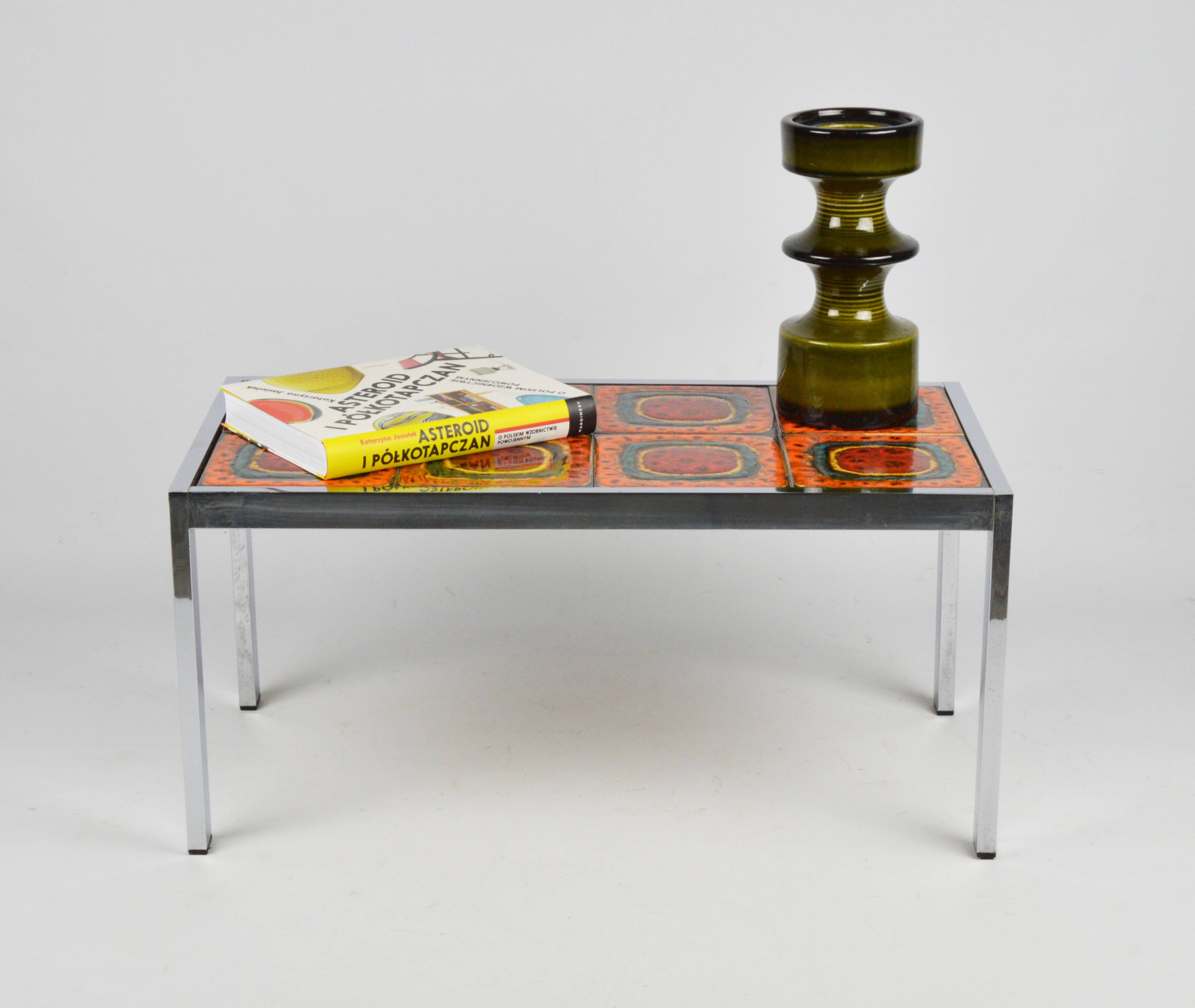 Vintage Ceramics Table, 1970s