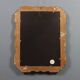 Antique gilded carved wooden mirror, France, 20th century