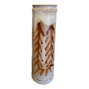 Vase en céramique Volkof - 1950s