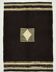 4x6 Black & Beige Handmade Wool Kilim Rug, 127x176 Cm