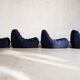 Set of 4 Saparella lounge chairs by Michel Ducaroy