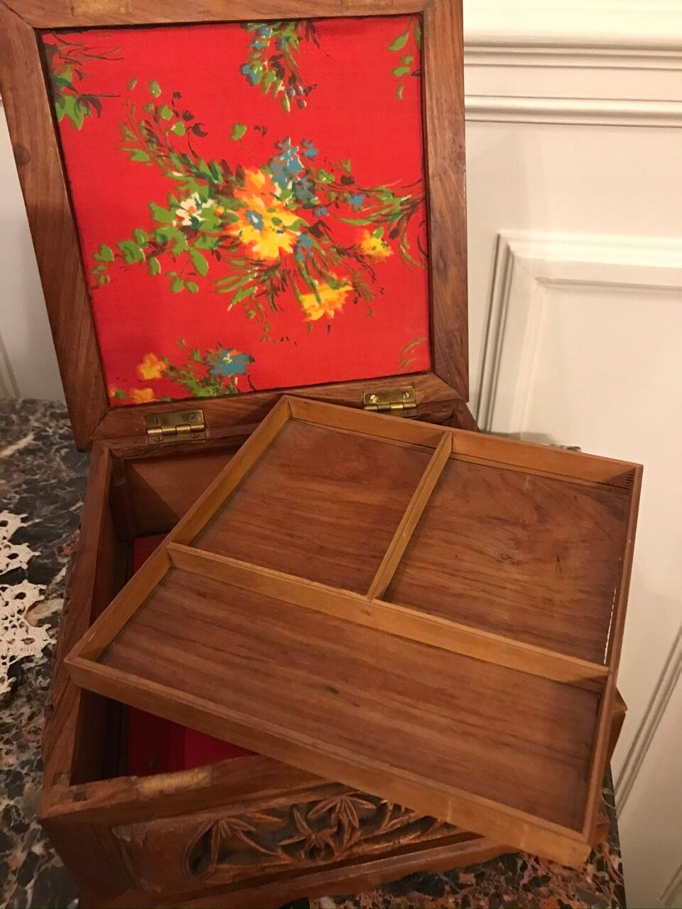 Sental wood box