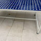 Garden table in zellige