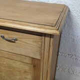 Parisian sideboard in raw wood