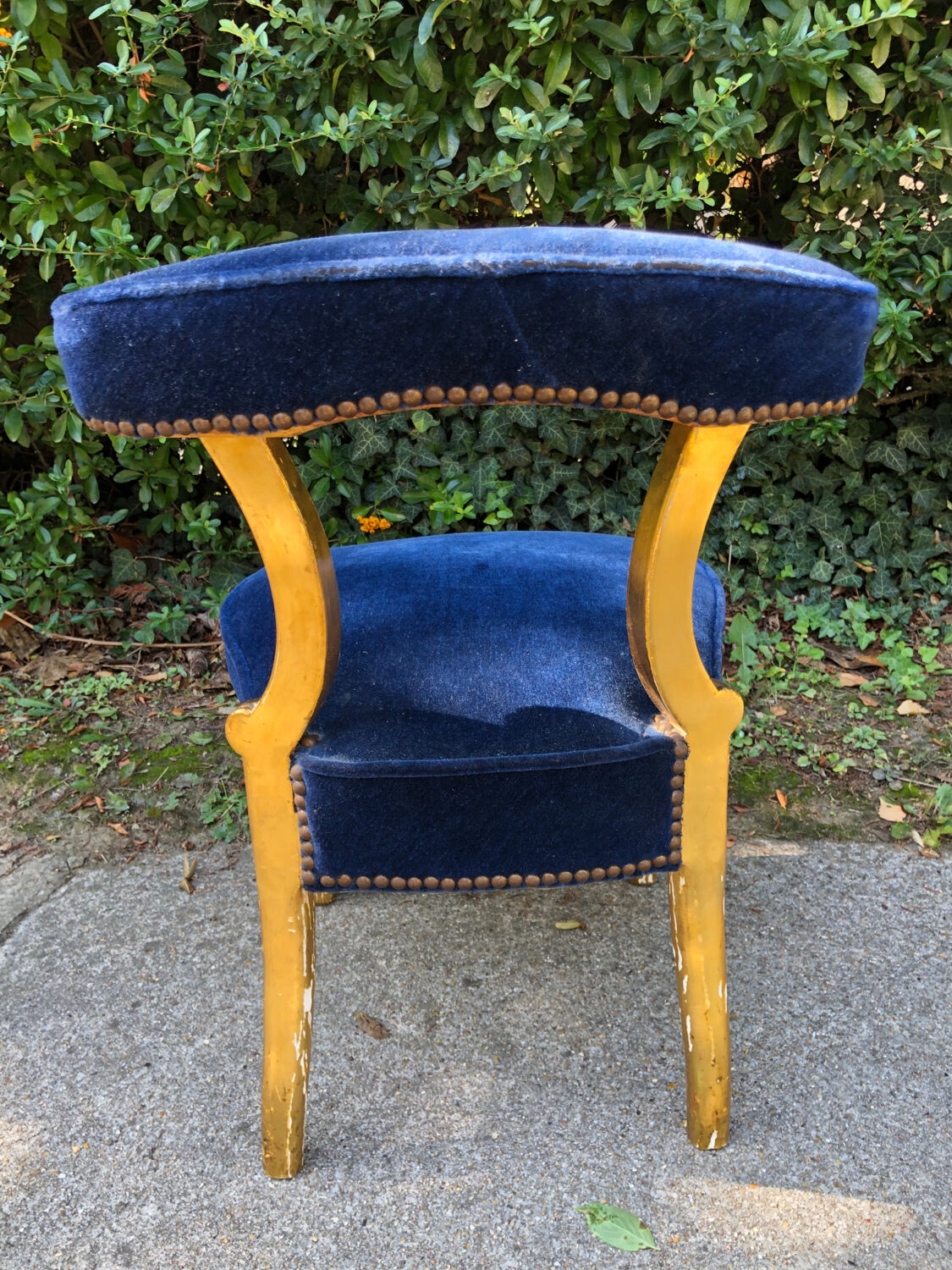 Chaise de fumeur style Louis XV