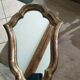 Miroir de style en bois dorè