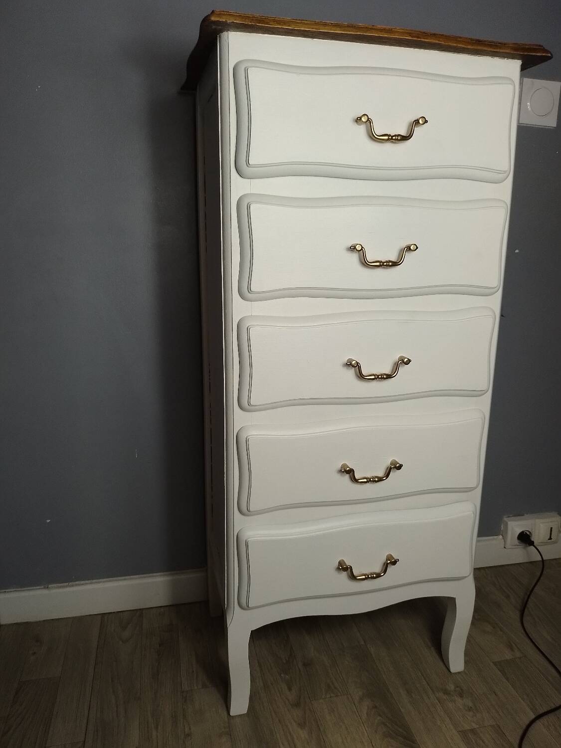 Restored vintage chiffonier