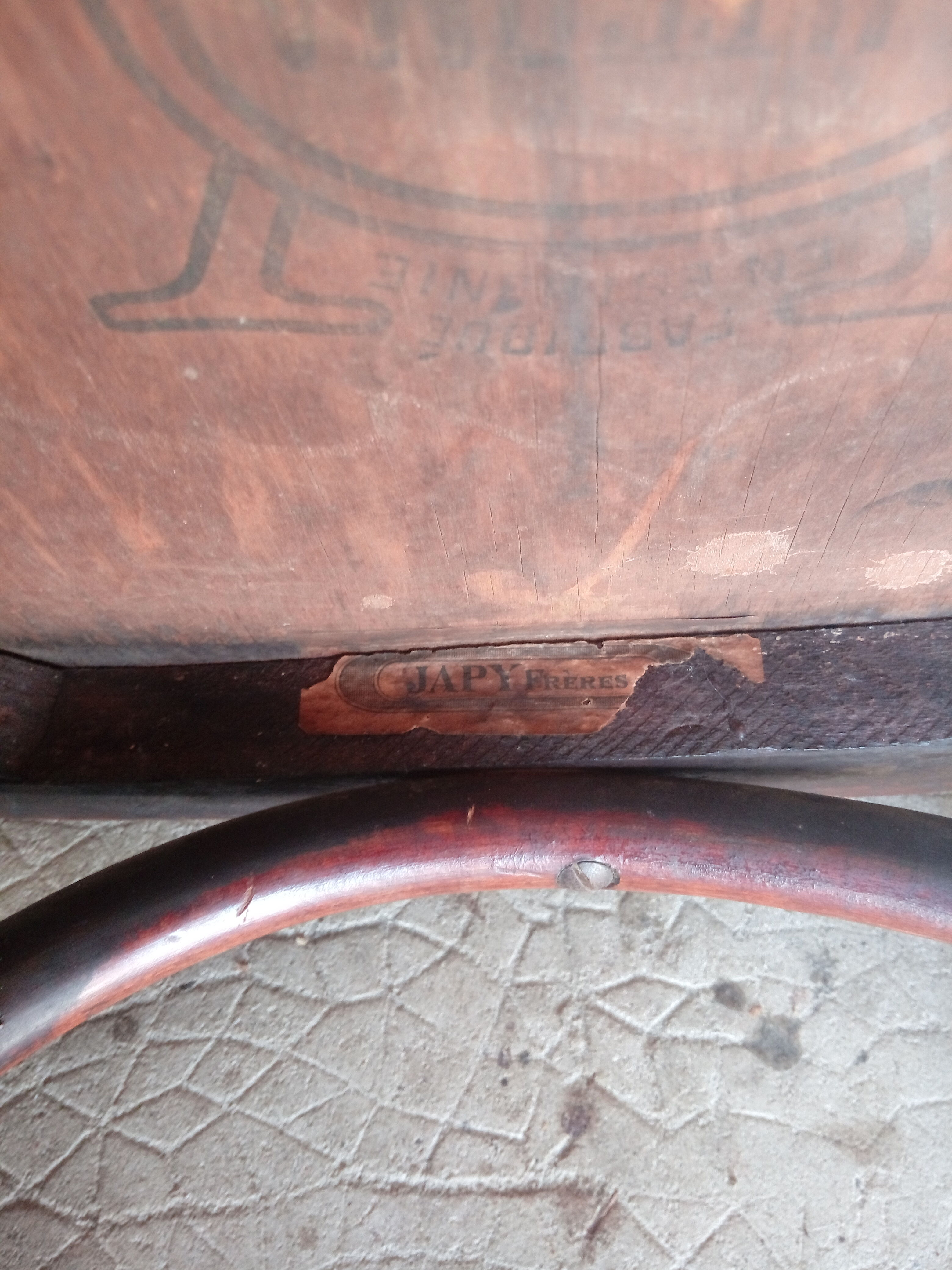 Bistrot chair Japy brothers