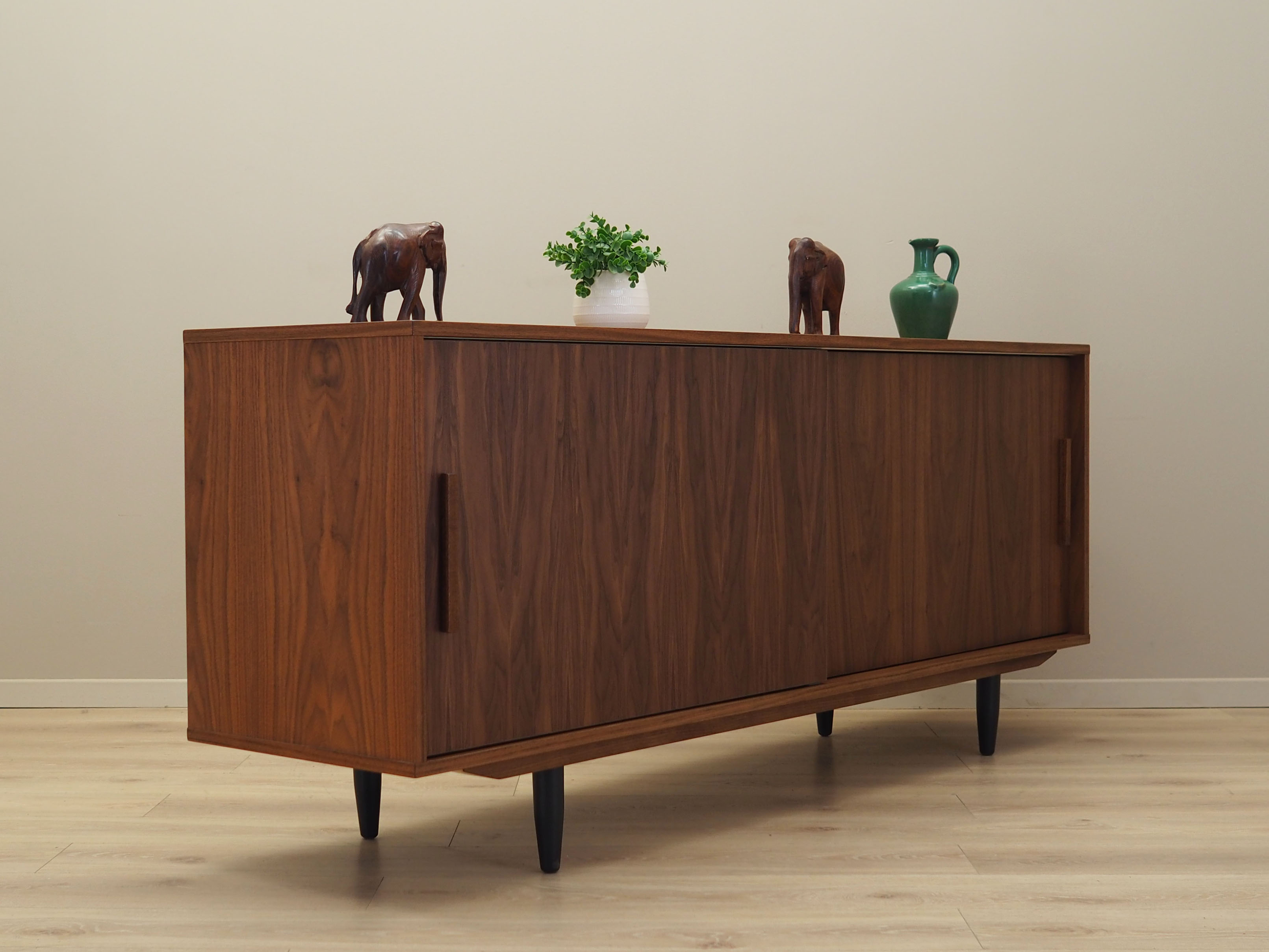 Walnut sideboard, Danish design, 1990s, production: Denmark