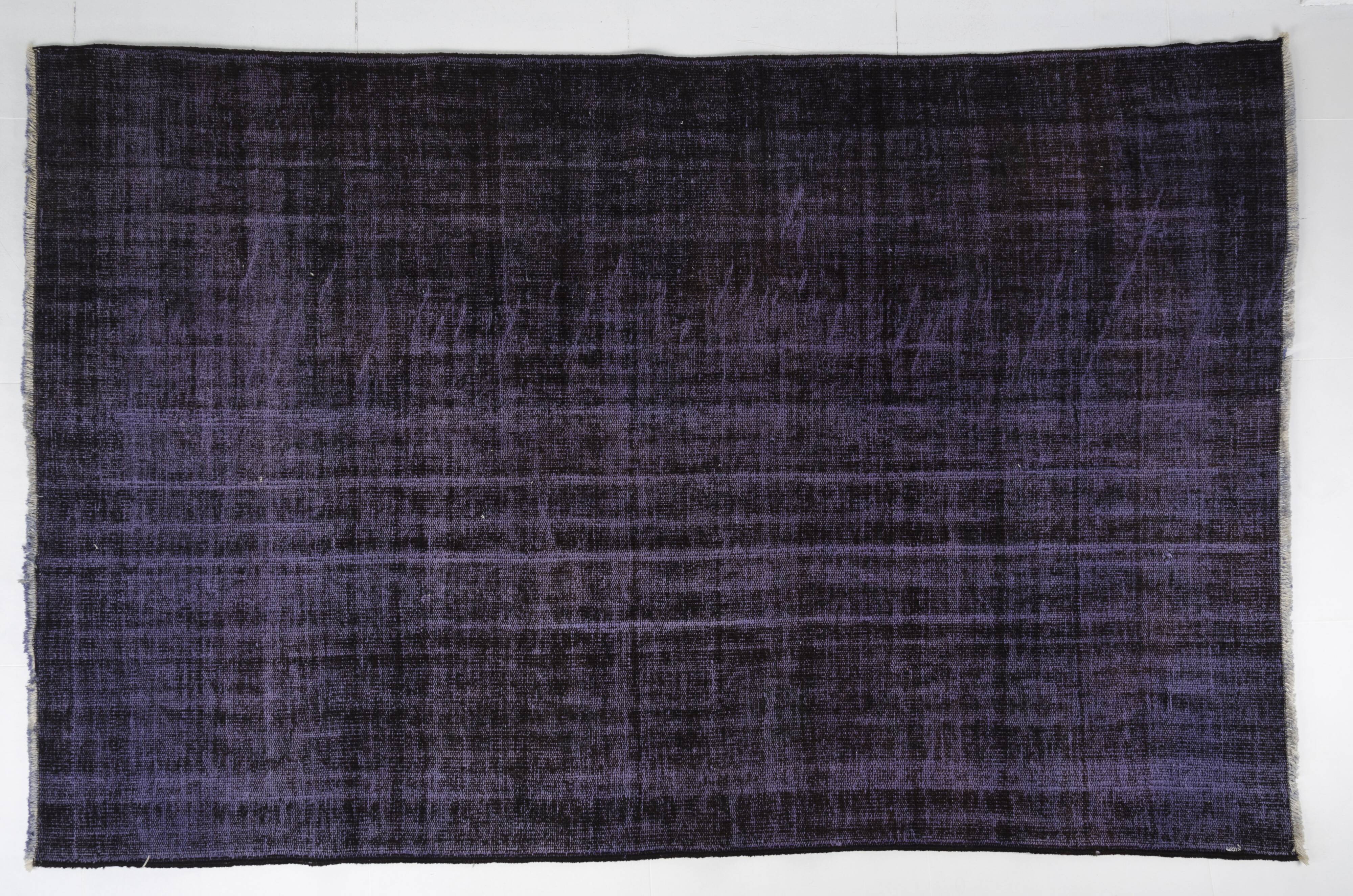 Dark Gray Anatolian Decorative Carpet