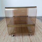 Michel Dumas plexiglass table 1970