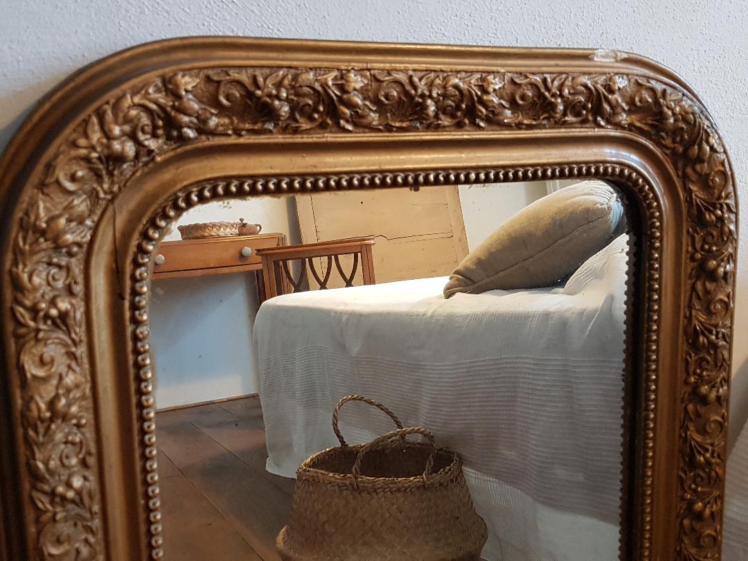 Old golden mirror 71x56cm