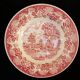 6 assiettes creuses barrats staffordshire made in england elizabethan