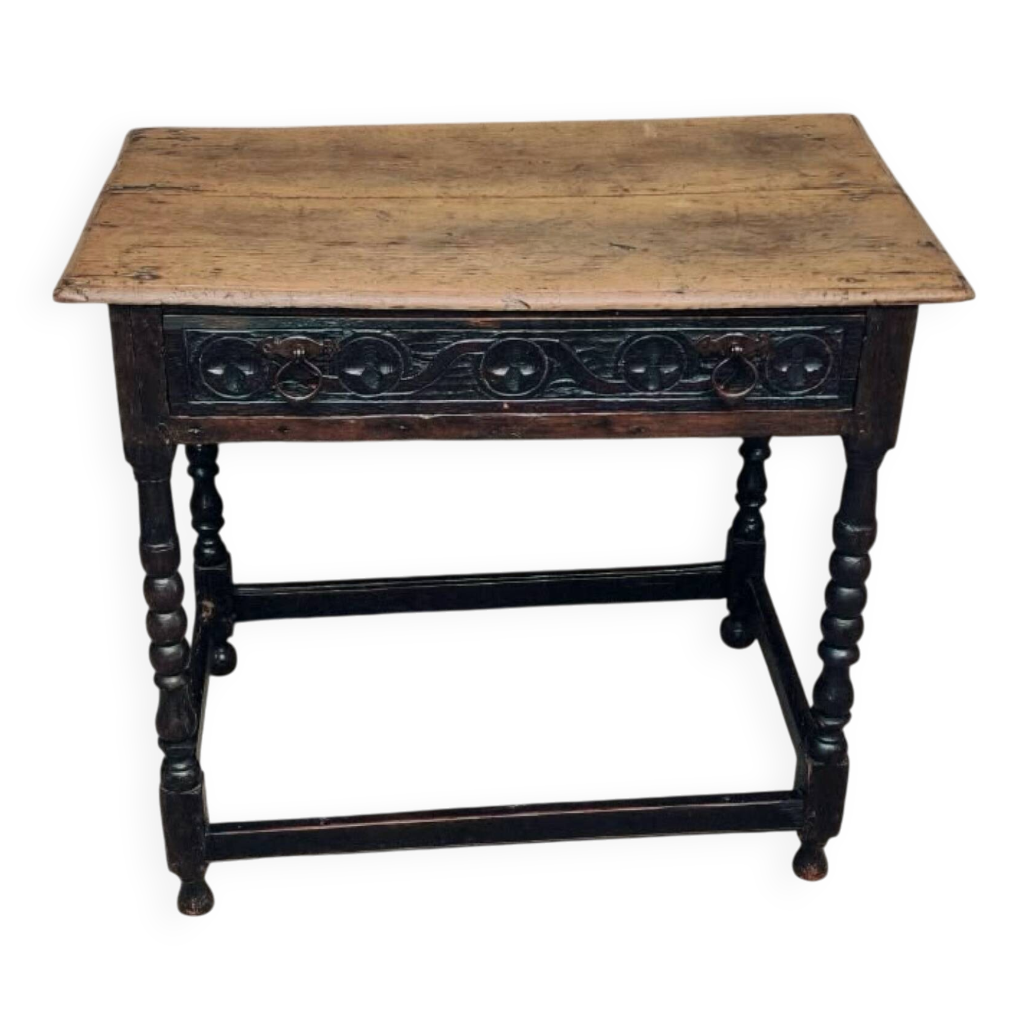 Small desk or table in Henri II style.