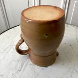 Pitcher in glazed stoneware 70s