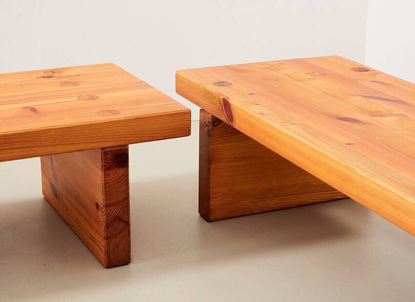 Roland Wilhelmsson Pair of 'Bamse' Benches for Karl Andersson & Soner Sweden 1970s