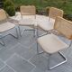 Set de 4 chaises vintage design Marcel Breuer
