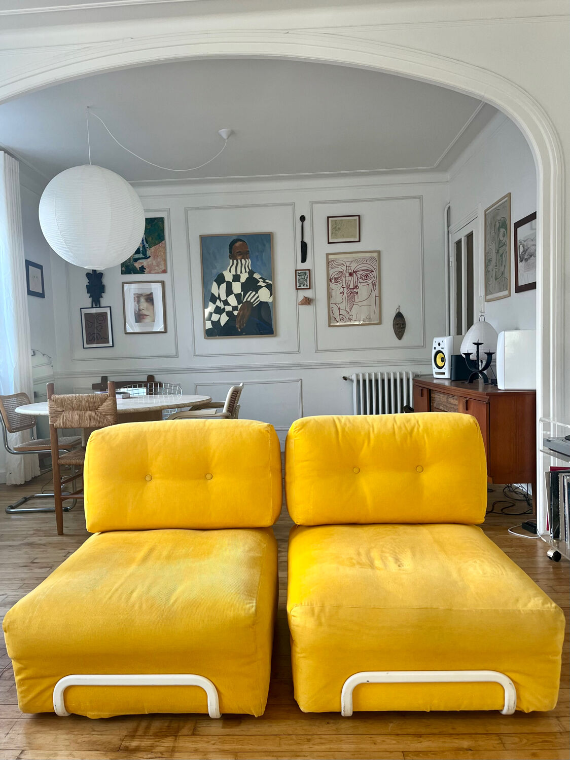 Pair of Rorberg armchairs limited edition