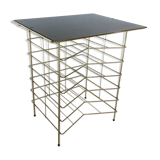 Vintage vinyl or magazine racks