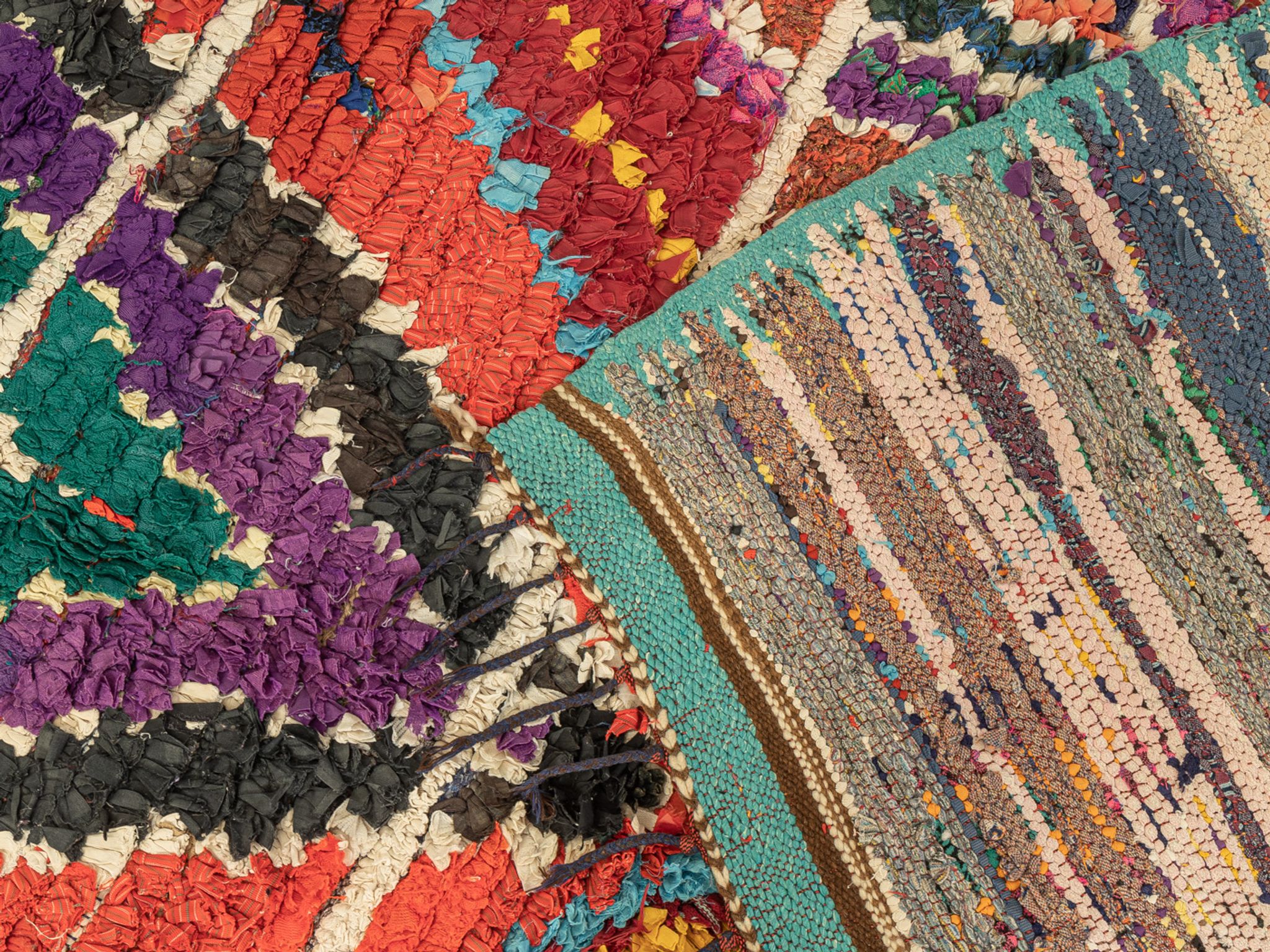 Boucherouite, berber rug, 167 x 233