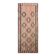 Turkish Vintage Kilim Rug: Shades Of Red Brown Handmade Wool Rug 160x417Cm