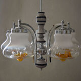 Lustre vintage original des années 1970 Mazzega Murano