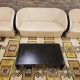 80's sofa armchair coffee table set