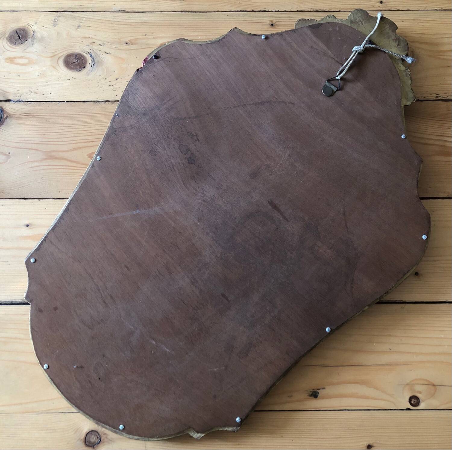 Mirror with gold powder in Louis XV style