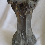 Art Nouveau bronze vase