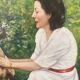 Portrait de femme et son chien