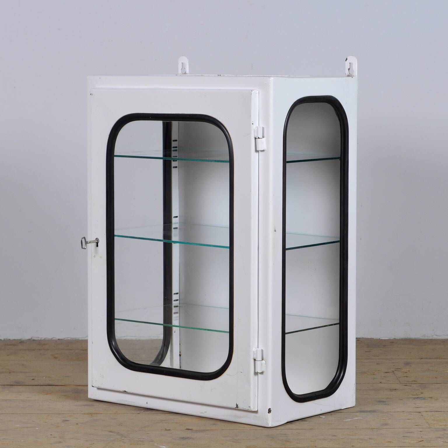 Vintage hospital medicine cabinet, 1970s