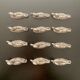 12 metal duck-shaped knife holders