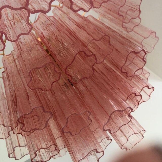 Contemporary Murano glass Sputnik chandelier, Mazzega style, set of 2 or a pair of chandeliers