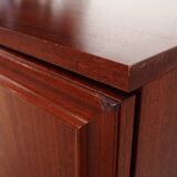 Meuble en acajou, design danois, années 1980, fabrication : Danemark