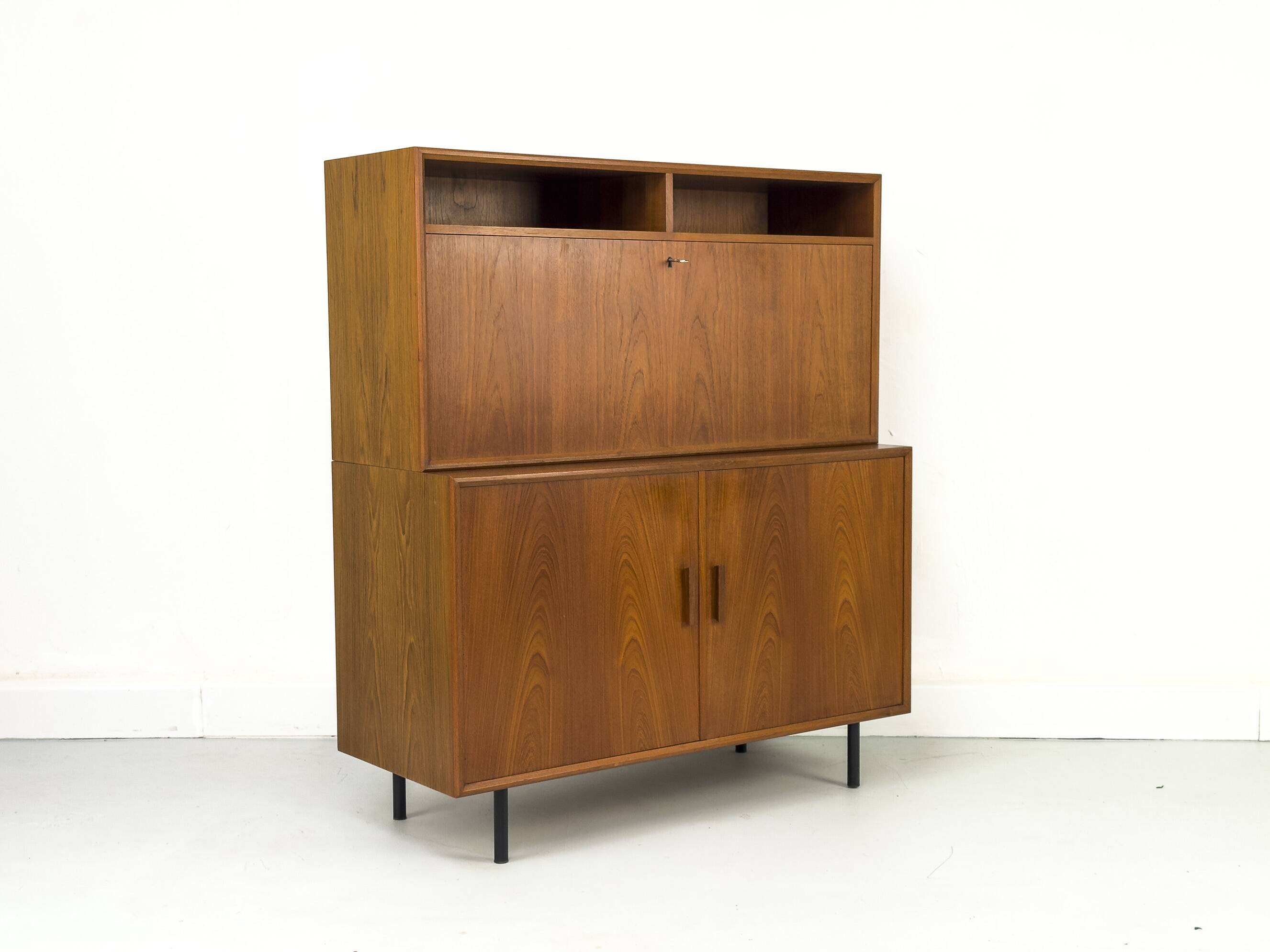 Meuble bar en teck de BBM Bjerringbro, années 1960