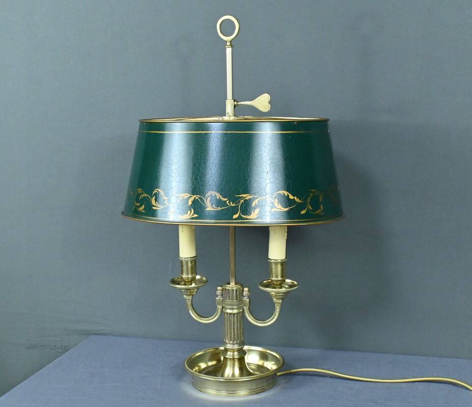 Lampe Bouillotte à 2 Lumières – Début XXe