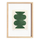 original painting on paper abstract art signed Eawy