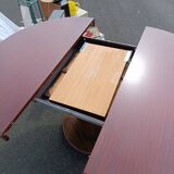 Round table in rosewood 60's