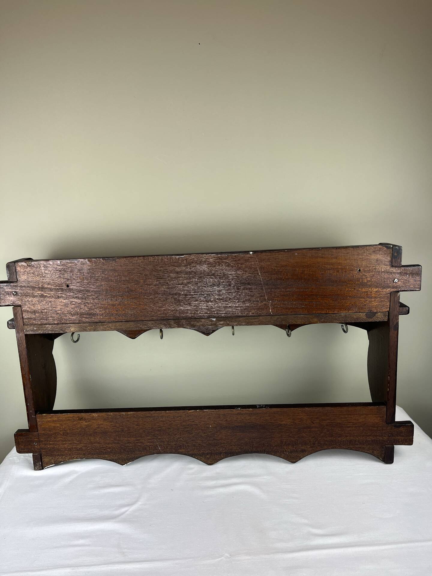 Antique wall shelf