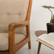 Bench, Danish sofa 2 places in teak by Gustav Thams, for Uldum Mobelfabrik, 1960