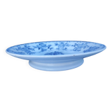 Old Sarreguemines earthenware compote dish, Bertha pattern
