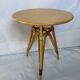 Rattan and formica table