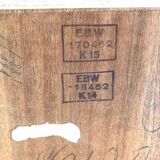 B60 teak highboard by Dieter Waeckerlin for Behr 1950s