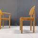 Chaises de salle à manger en bois de pin Rainer Daumiller pour Hirtshals Savvaerk, lot de 6, 1